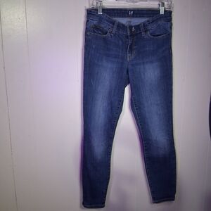GAP Women's Medium Blue Skinny Jeans